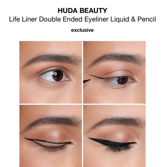 ✨ HUDA BEAUTY Life Liner Double Ended Eyeliner - Picture 5 of 9